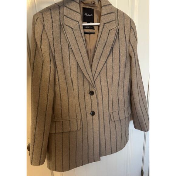 NWOT Madewell The Bedford Oversized Blazer 8 - Picture 5 of 7
